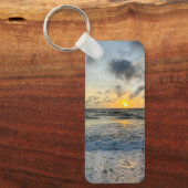 Custom Cute Two Photo Double Sided Personalized キーホルダー (正面)