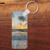 Custom Cute Two Photo Double Sided Personalized キーホルダー (裏面)