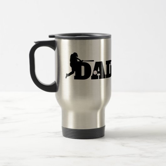 Custom Dad Baseball  トラベルマグ (左)