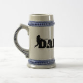 Custom Dad Baseball  ビールジョッキ (左)