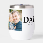 Custom Dad Established Photo Fathers Day (正面)