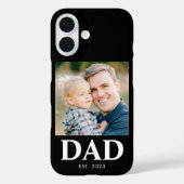 Custom Dad Established Photo Fathers Day Case-Mate iPhoneケース (裏面)