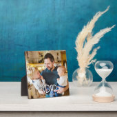 Custom Dad Established Photo Grunge Text フォトプラーク (インサイチュ)