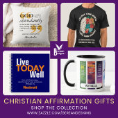 Custom Daily Affirmations Christian Bible Verse マグカップ