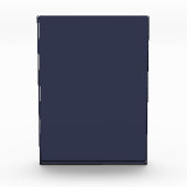 Custom Dark Gray Design Add Photo or Text フォトブロック (正面)