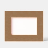 Custom Dark Gray Design Add Photo or Text レーザー彫刻フレーム (正面)