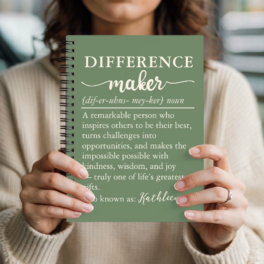 Custom Definition Journal for Mentors or Coworkers ノートブック