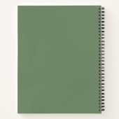 Custom Definition Journal for Mentors or Coworkers ノートブック (裏面)