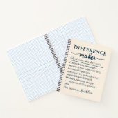 Custom Definition Journal Gift for Teacher & Nurse ノートブック (内部)