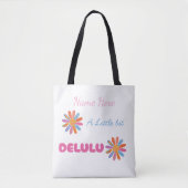 Custom Delulu, Cute Funny Birthday Gift for Her トートバッグ (正面)