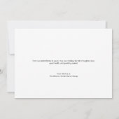 Custom Dental Office Photo Holiday Smiles Blue シーズンカード (裏面)