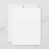 Custom Design Template | Fully Personalizabe サンキューカード (裏面)