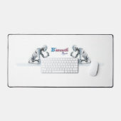 Custom Desk Mat デスクマット (キーボード&マウス)