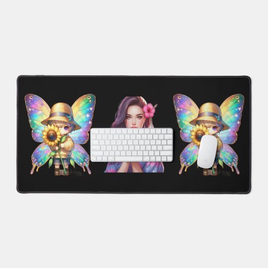 custom desk mat デスクマット (キーボード&マウス)