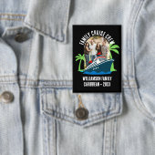 Custom Destination FAMILY CRUISE CREW Photo  缶バッジ (インサイチュ)