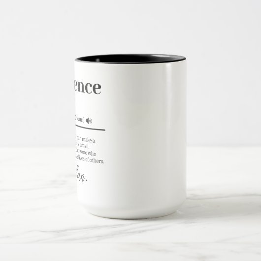 Custom Difference Maker, Mentor Appreciation Gift  マグカップ (中央)