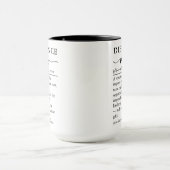 Custom “Difference Marker” Mug for Teacher or Boss マグカップ (中央)