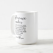 Custom ‘Difference Marker’ Thank You Mug for Boss コーヒーマグカップ (正面左)
