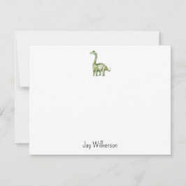 Custom Dinosaur Note Card ノートカード