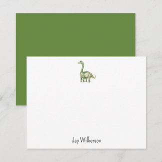 Custom Dinosaur Note Card ノートカード