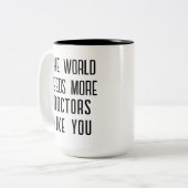 Custom Doctor Appreciation Gift – Thank You ツートーンマグカップ (正面左)