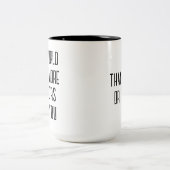 Custom Doctor Appreciation Gift – Thank You ツートーンマグカップ (中央)