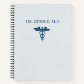 Custom Doctor Graduation Gift for Medical Students ノートブック (正面)