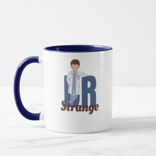 Custom Doctor Name Mug – Personalized DR gift マグカップ (左)