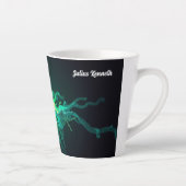 Custom Doctor Nurse Biological Cell Science Art カフェラテマグ (右)