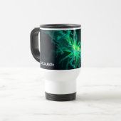 Custom Doctor Nurse Biological Cell Science Art トラベルマグ (正面左)