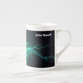 Custom Doctor Nurse Biological Cell Science Art ボーンチャイナマグカップ (右)