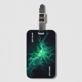 Custom Doctor Nurse Biological Cell Science Art ラゲッジタグ (正面縦)