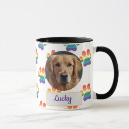 Custom Dog Mom, Dog Dad, Personalize Gift マグカップ