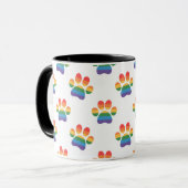 Custom Dog Mom, Dog Dad, Personalize Gift マグカップ (正面左)