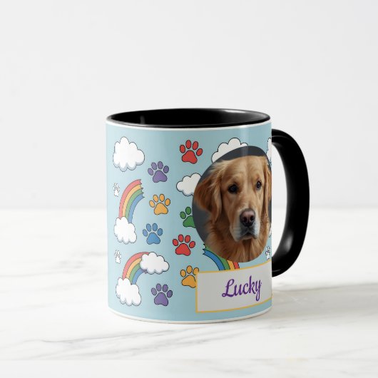 Custom Dog Mom, Dog Dad, Personalize Gift マグカップ (正面右)