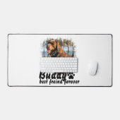 Custom Dog Mouse Pad & Desk Mat – Personalize with デスクマット (キーボード&マウス)
