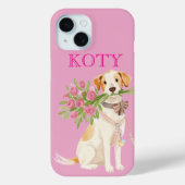Custom Dog Name Phone Case Case-Mate iPhoneケース (裏面)