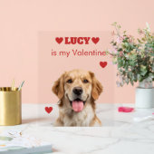 Custom Dog Photo Acrylic Sign アクリルサイン (ウェディング)