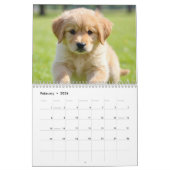 Custom Dog Photo Calendar Personalized Pet Gift カレンダー (2月 2026)
