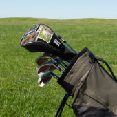 Custom Dog Photo Collage Monogrammed Personalized  ゴルフヘッドカバー (インサイチュ)