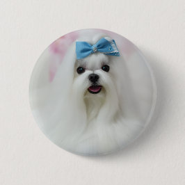 Custom Dog Photo | Cute Fur Baby Personalized 缶バッジ