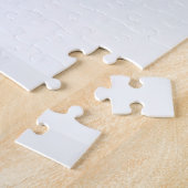 Custom Dog Photo Our Good Girl ジグソーパズル (側面)