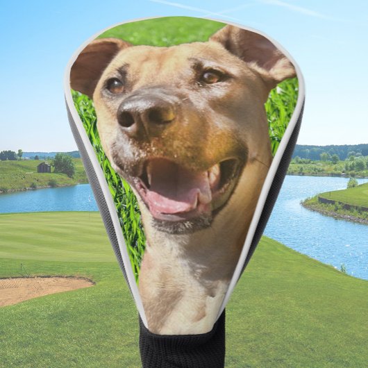 Custom Dog Photo Personalized Driver ゴルフヘッドカバー