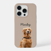 Custom Dog Photo Phone Case Gift for Her or Him iPhoneケース (裏面)