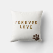 Custom Dog Portrait Gift for Her | Personalized クッション (裏面)