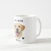 Custom Dog Portrait Gift for Her | Personalized コーヒーマグカップ (正面右)
