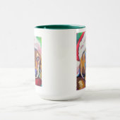 Custom Dog Portrait Painting- Forever Loved Pet マグカップ (中央)