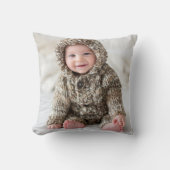 Custom Double Sided Family Photo クッション (正面)