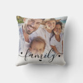 Custom Double Sided Family Photo クッション (裏面)