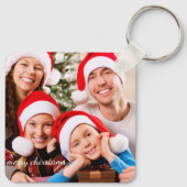 Custom Double-Sided Family Photo Keychain Keepsake キーホルダー (裏面)